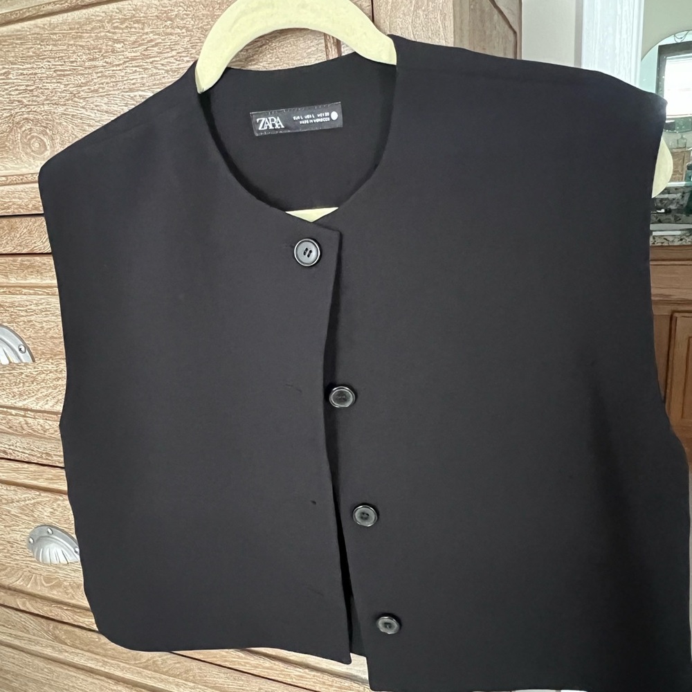 Zara ZW Collection  buttoned Vest